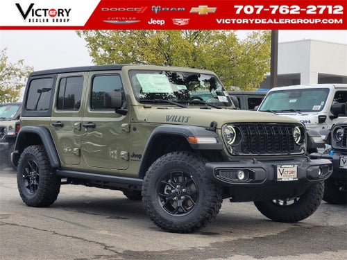 2025 Jeep Wrangler WRANGLER 4-DOOR WILLYS
