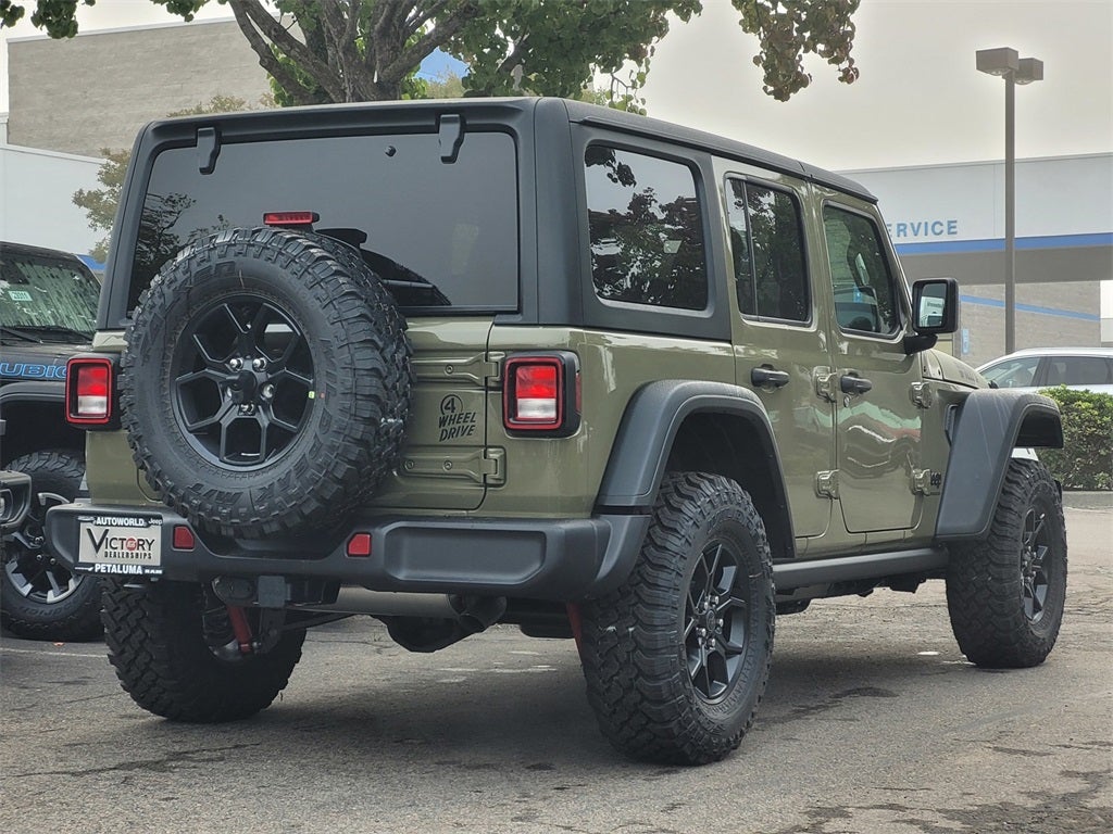 2025 Jeep Wrangler WRANGLER 4-DOOR WILLYS