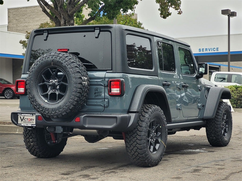 2025 Jeep Wrangler WRANGLER 4-DOOR WILLYS