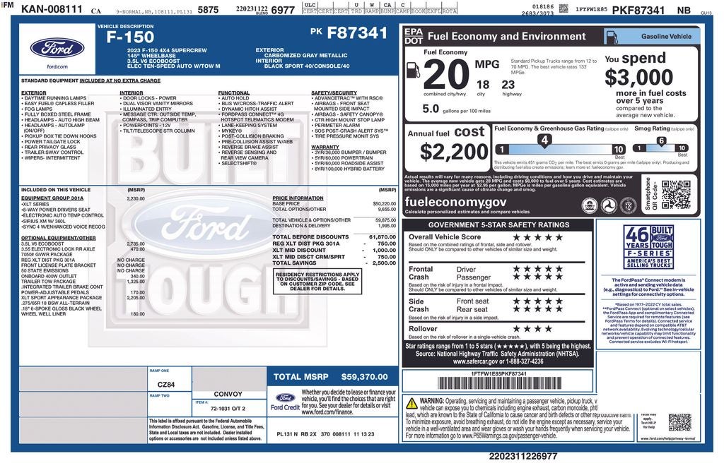2023 Ford F-150 XLT