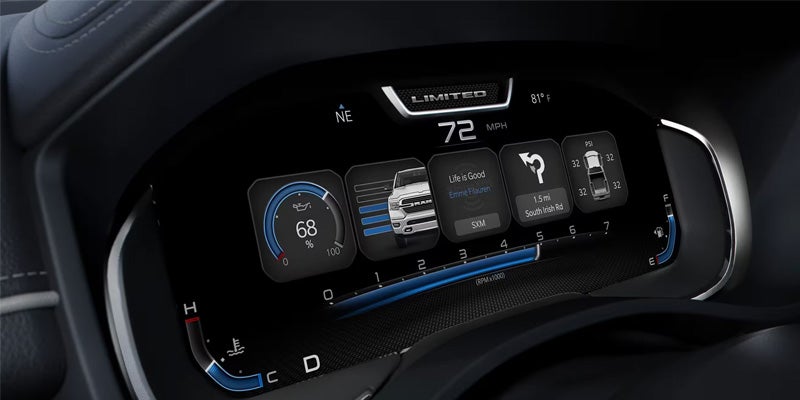 Dashboard Of 2024 Ram Classic Vehicle