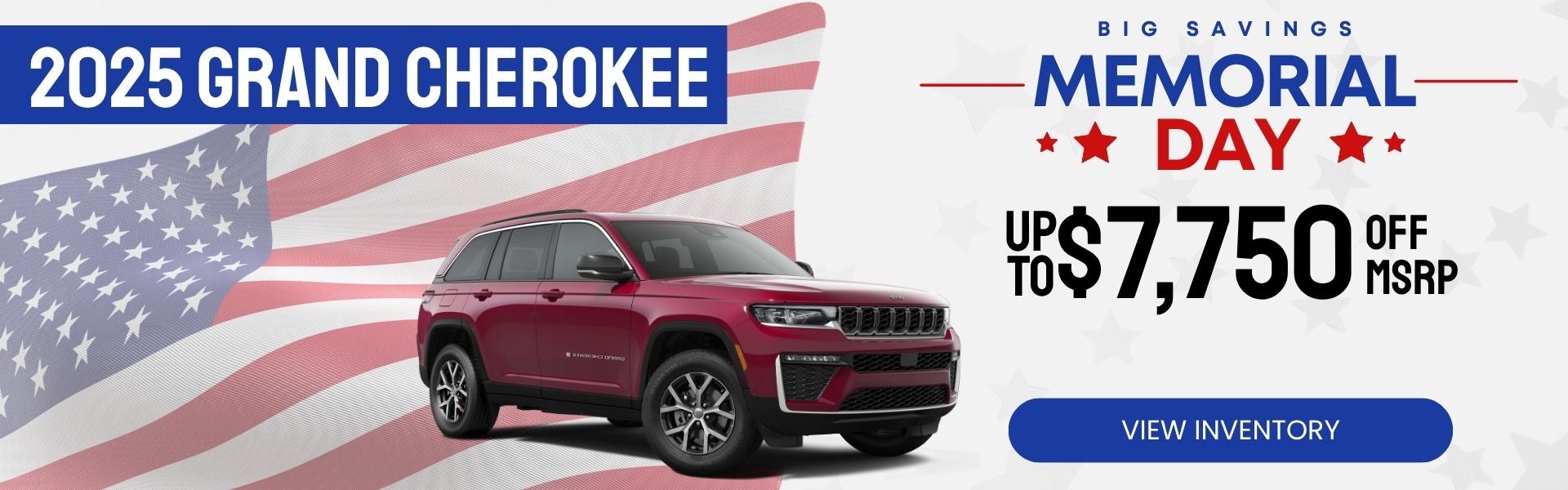 2025 Grand Cherokee Sale