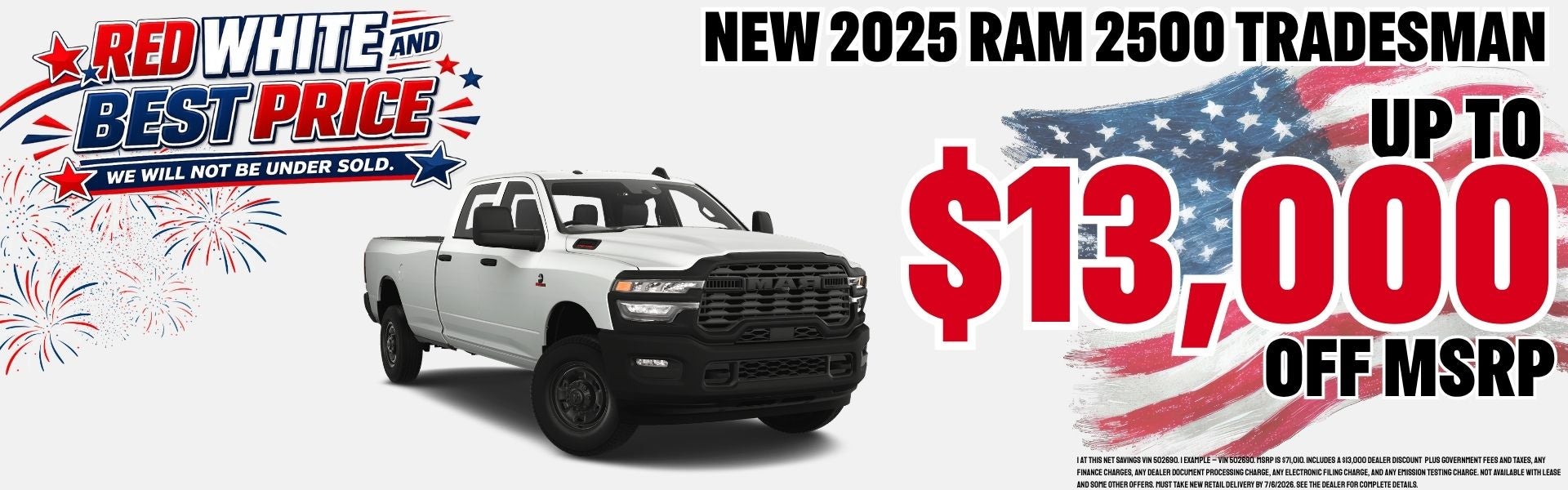 2500 SALE