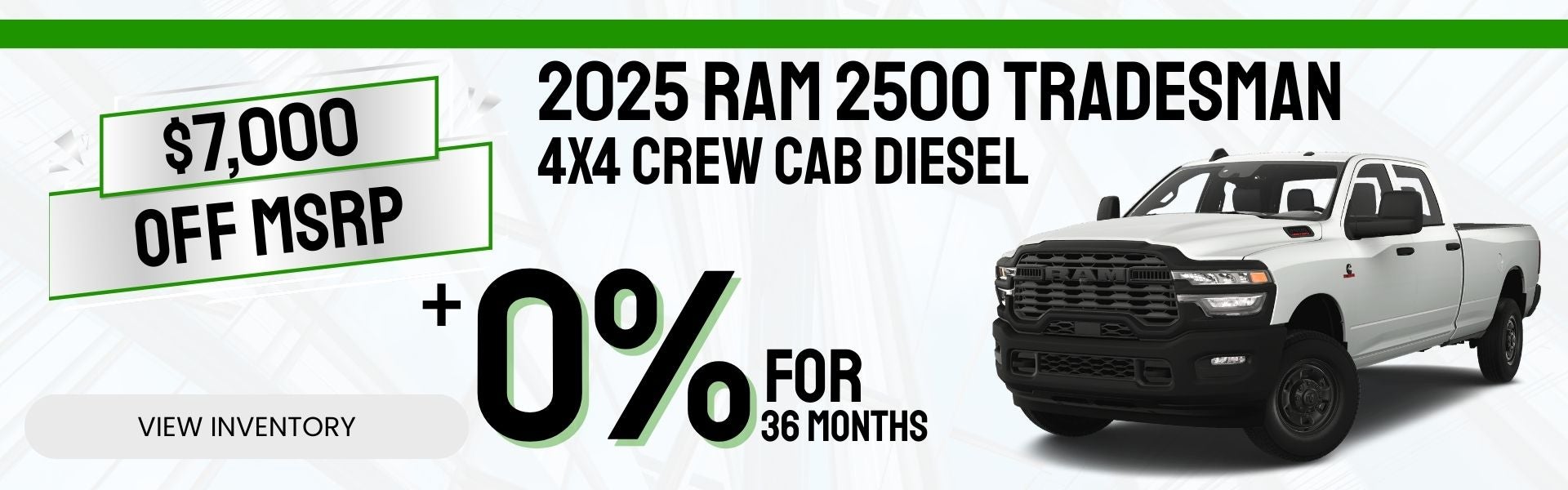 2025 RAM 1500 deal