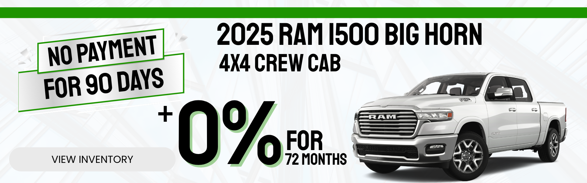 2025 RAM 1500 deal