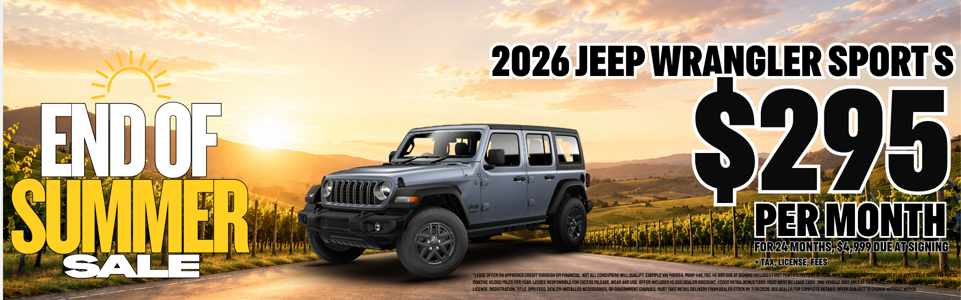 wrangler sport s