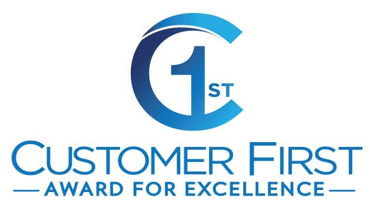 Customer First Award for Excellence Logo